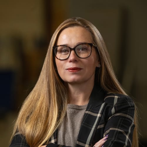 Bild på Maria Kilpe, VD på Bodbörsen