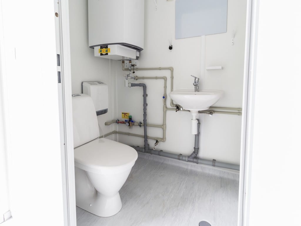 Stålmodul 20 fot med WC och dusch - Bild 7