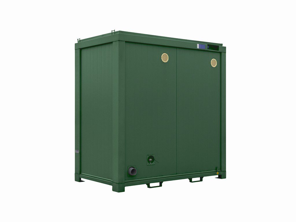 Vattenspolande dubbeltoalett Grön - Bild 3