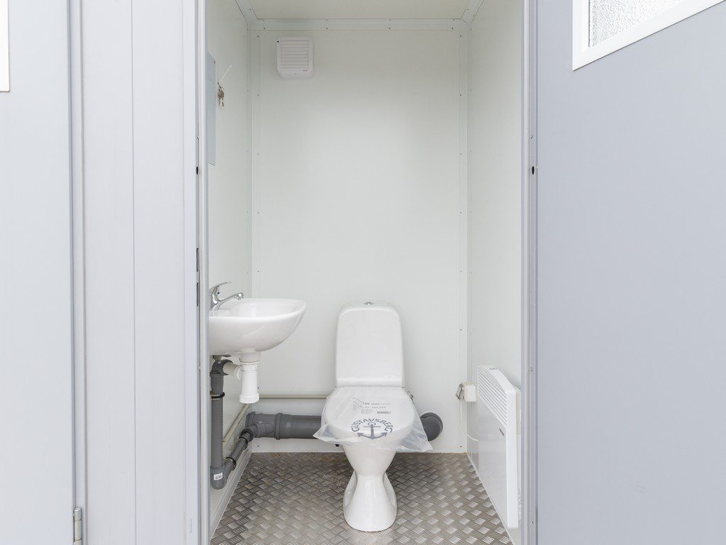 Vattenspolande dubbeltoalett Grå - Bild 6