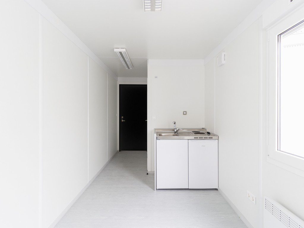 Stålmodul 20 fot med WC och pentry – Svart - Bild 6