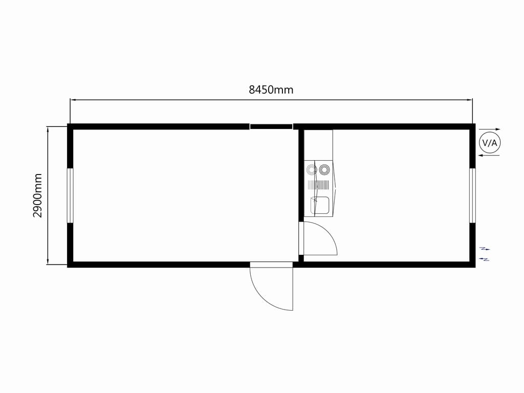 Kontorsbod med kök - Bild 9