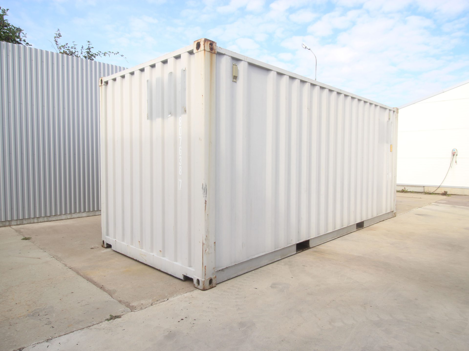 Beg 20 fots Förrådscontainer med låsbom - Bild 2
