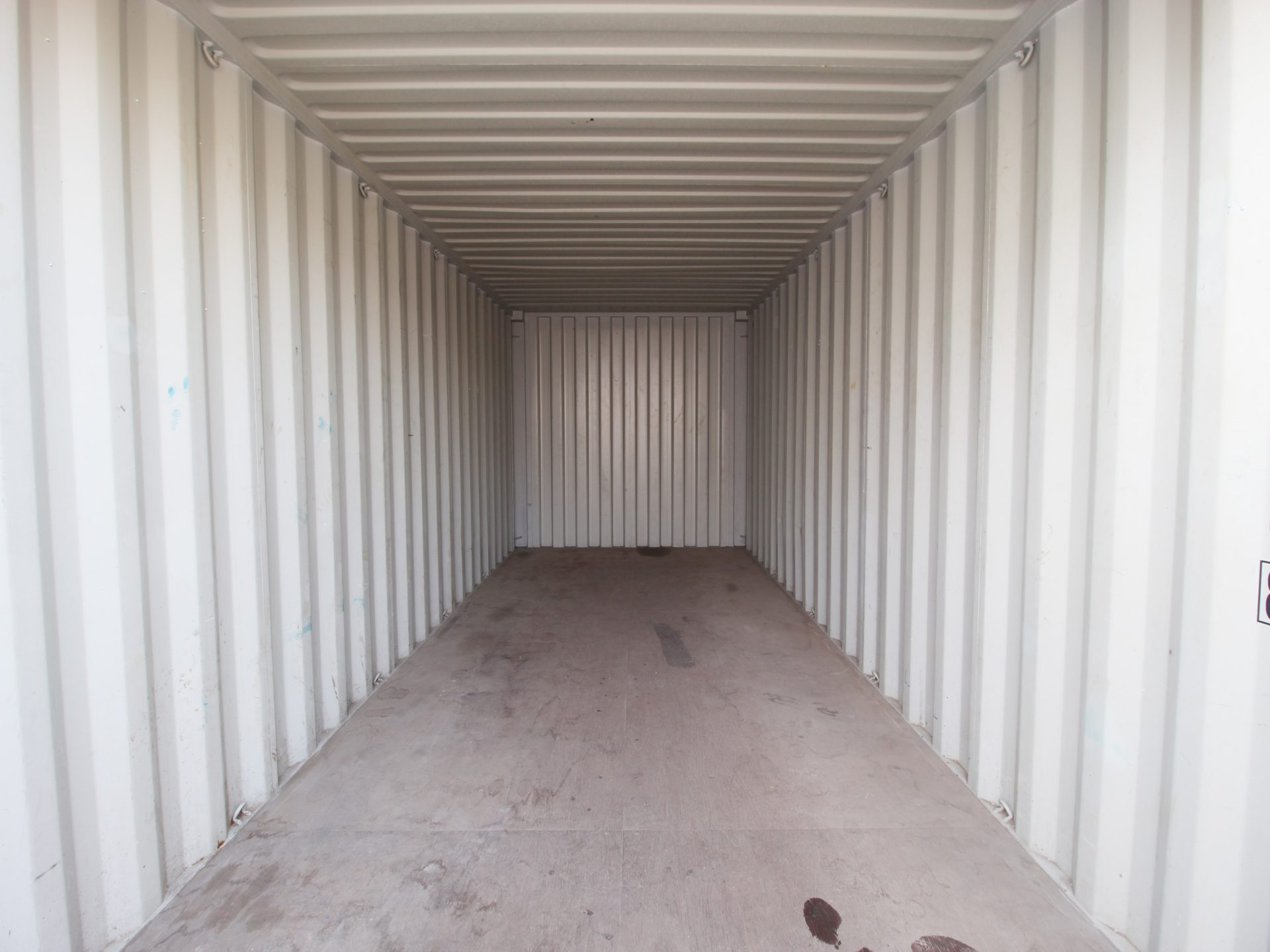 Beg 20 fots Förrådscontainer med låsbom - Bild 3