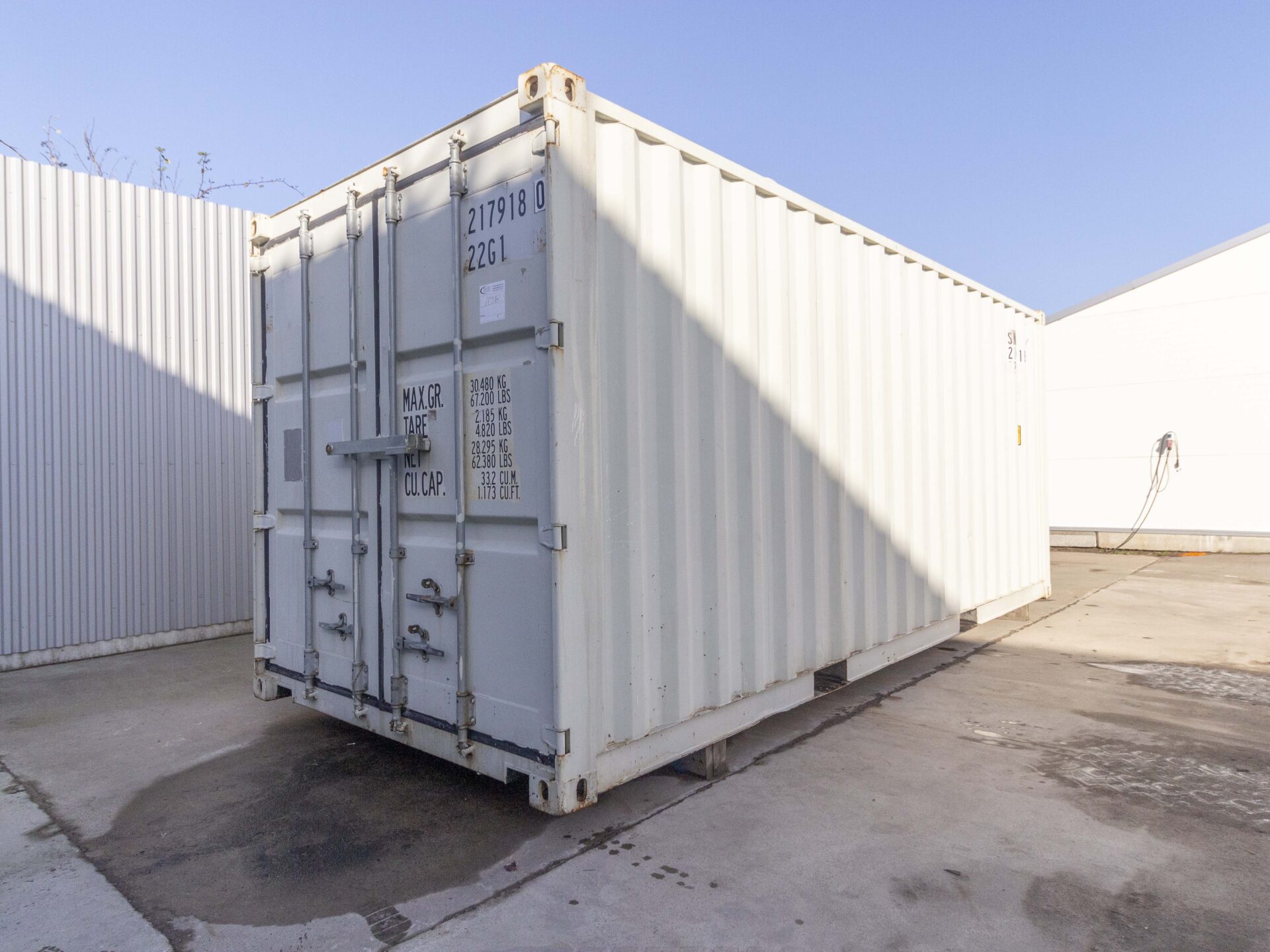 Beg. isolerad 20 fots Förrådscontainer - Bild 4