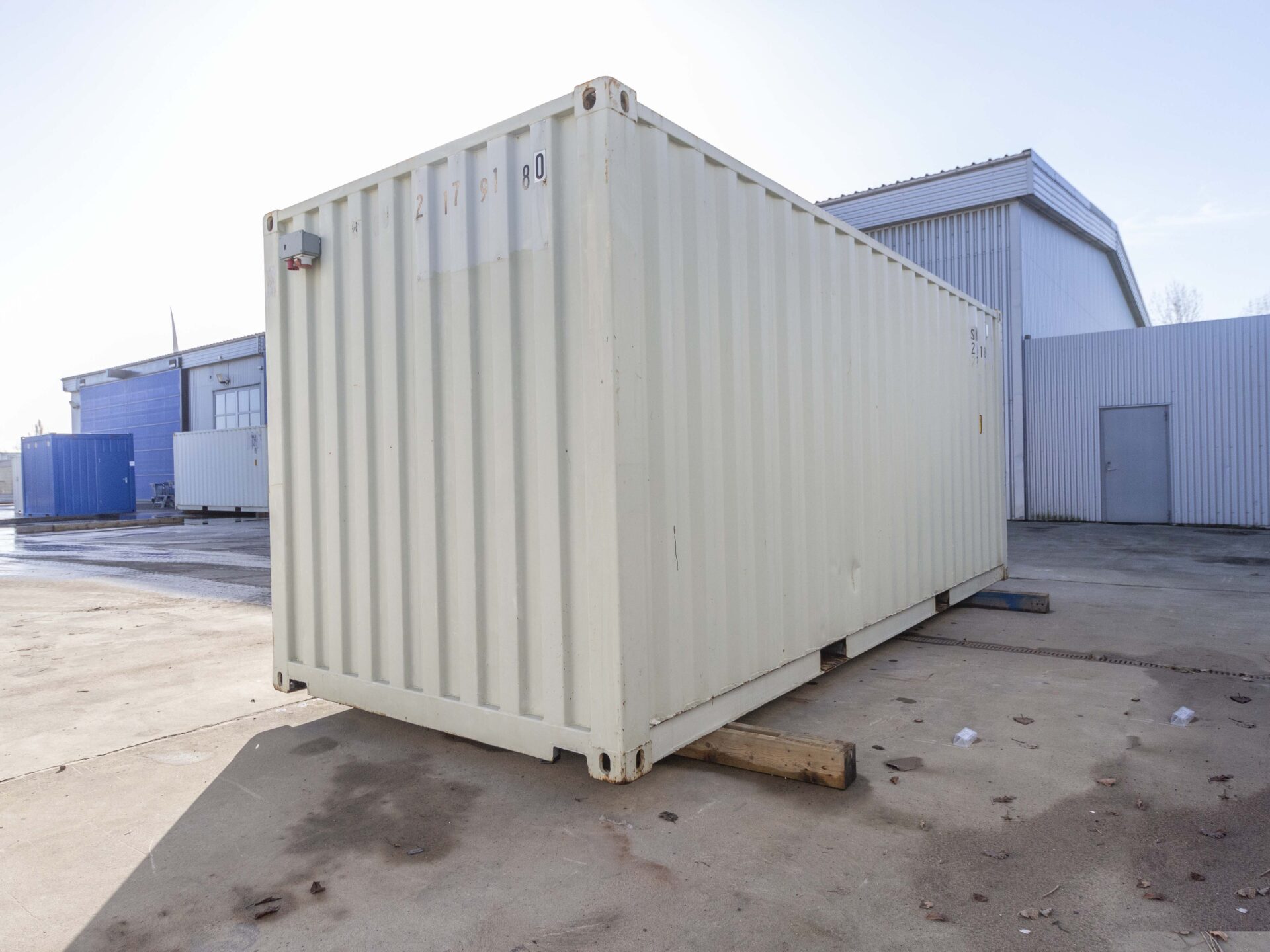 Beg. isolerad 20 fots Förrådscontainer - Bild 2