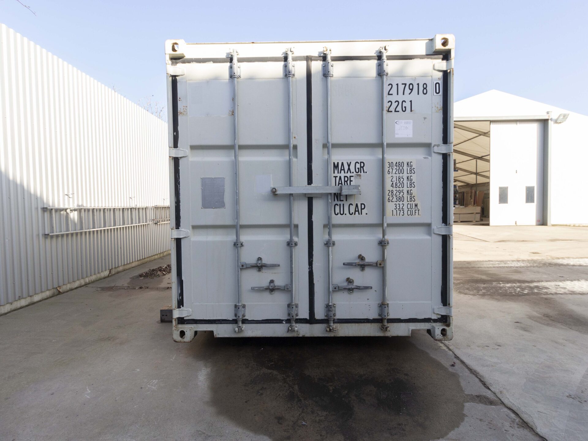 Beg. isolerad 20 fots Förrådscontainer - Bild 5