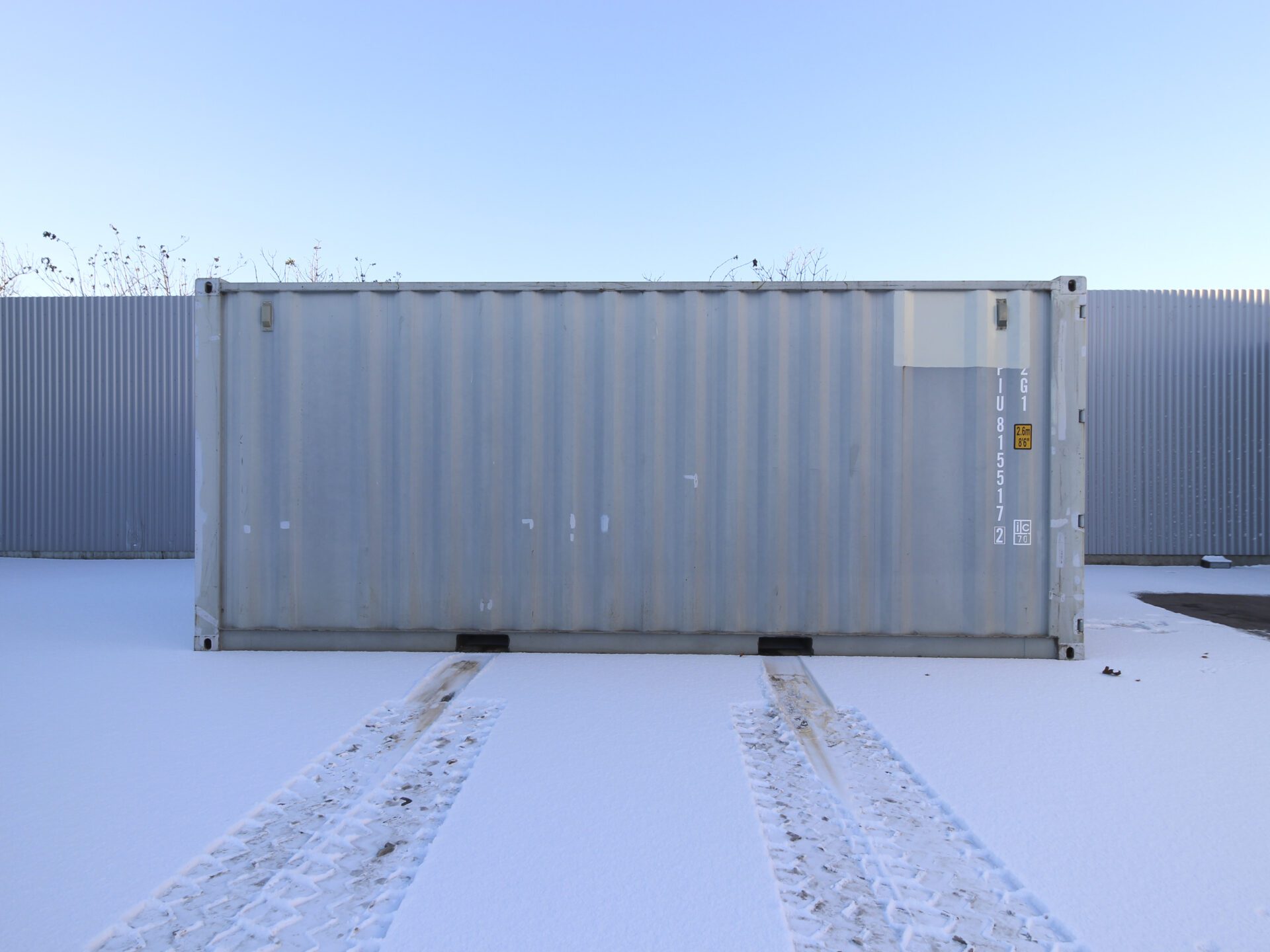 Beg. isolerad 20 fots Förrådscontainer - Bild 2
