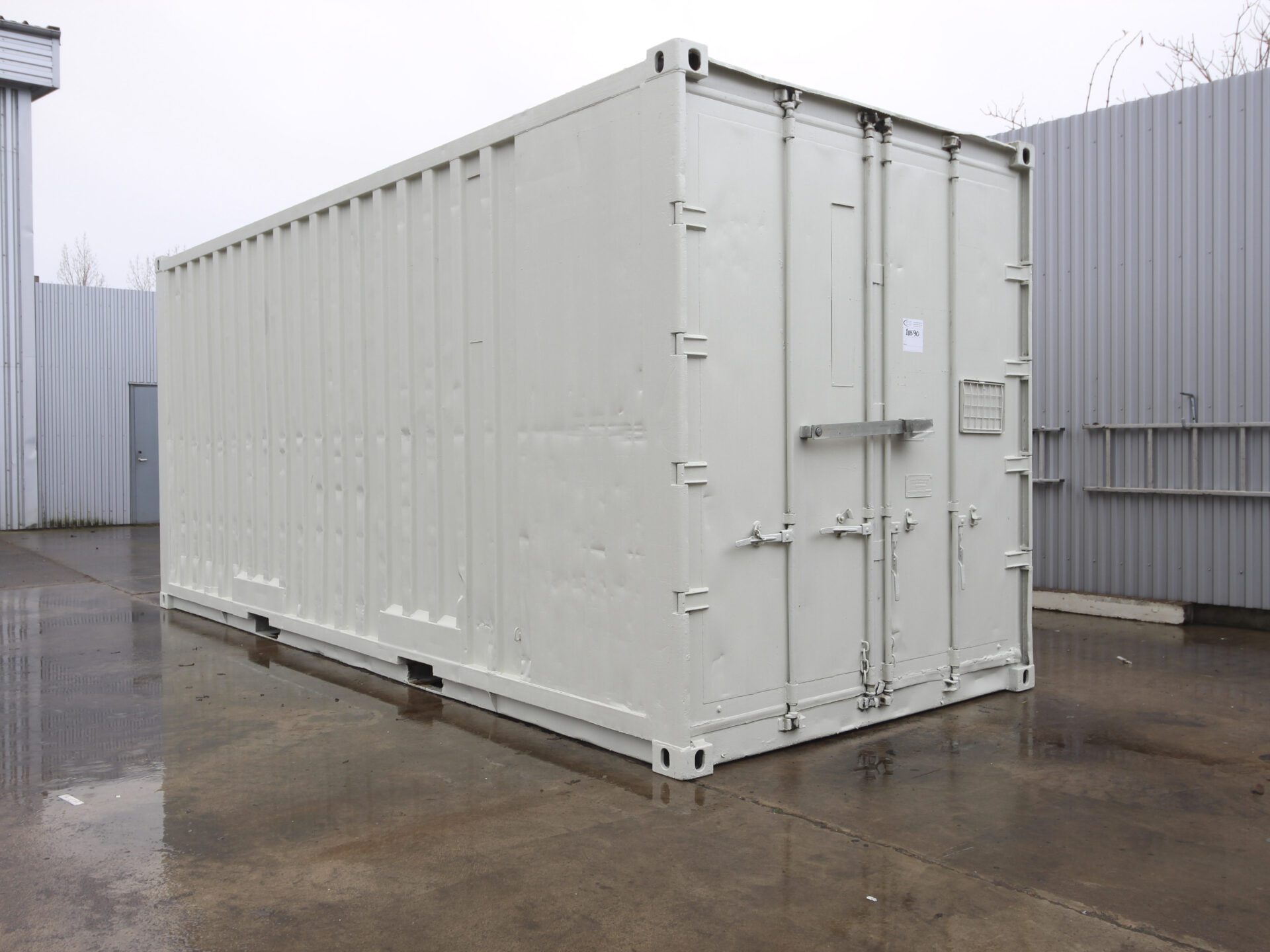 Beg. 20 fots Förrådscontainer