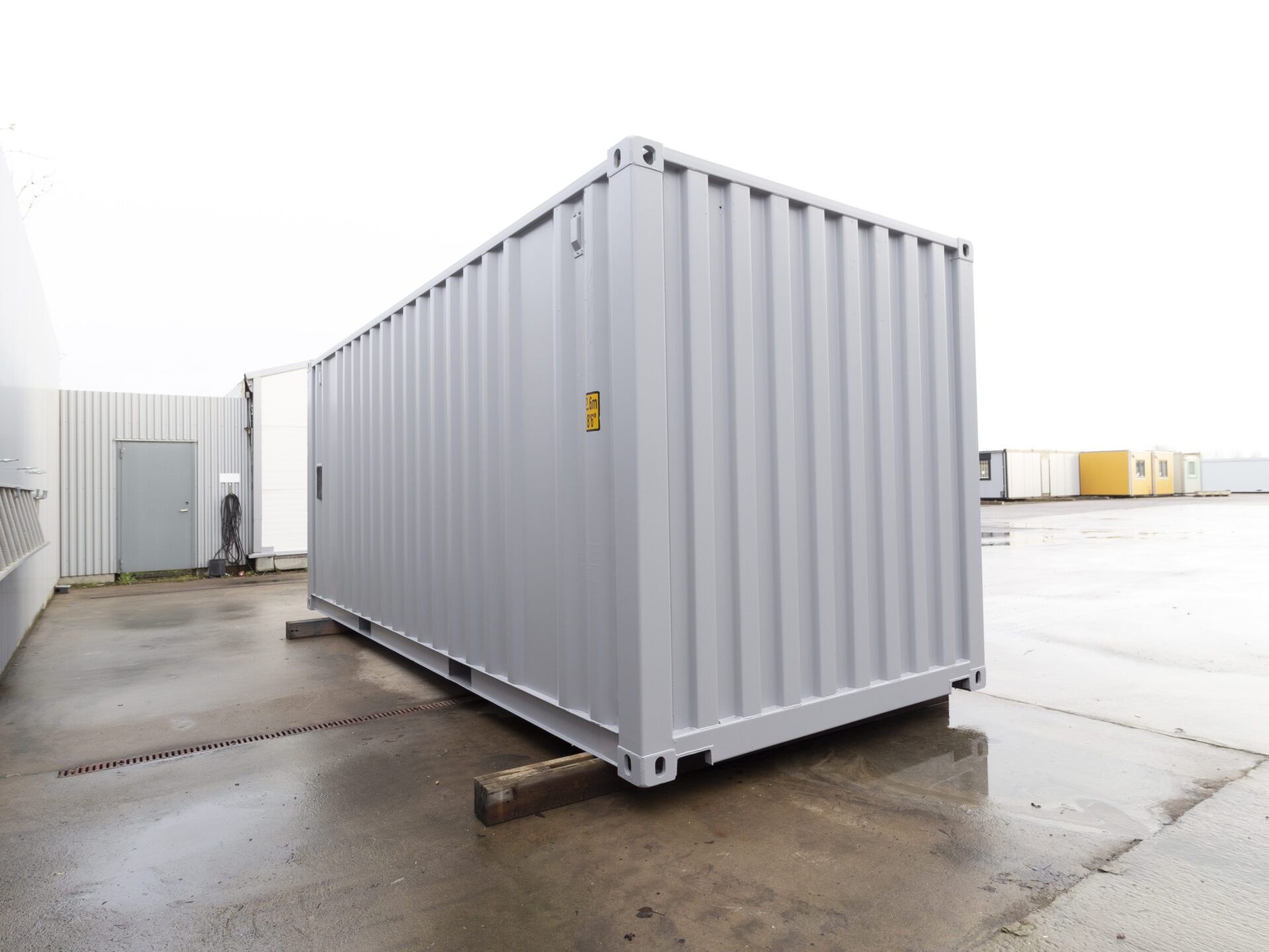 Beg. isolerad 20 fots Förrådscontainer - Bild 4