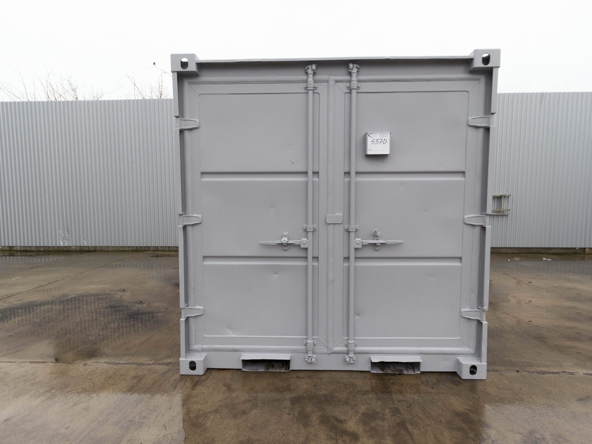 Beg. Isolerad förrådscontainer 8 fot - Bild 5