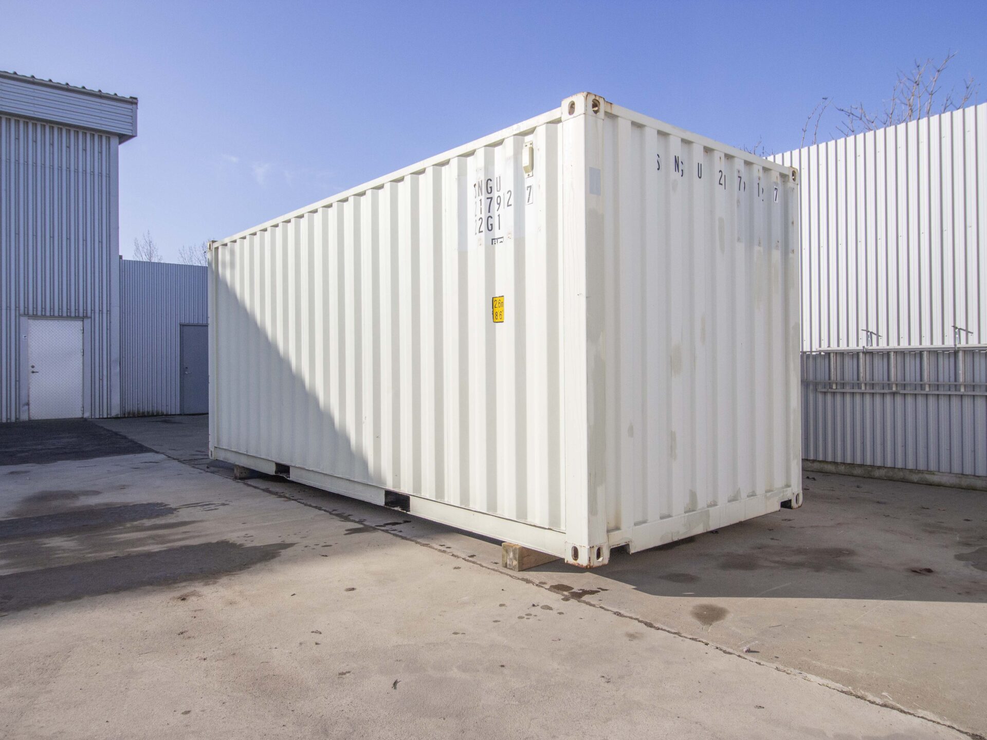 Beg. 20 fots Förrådscontainer - Bild 3