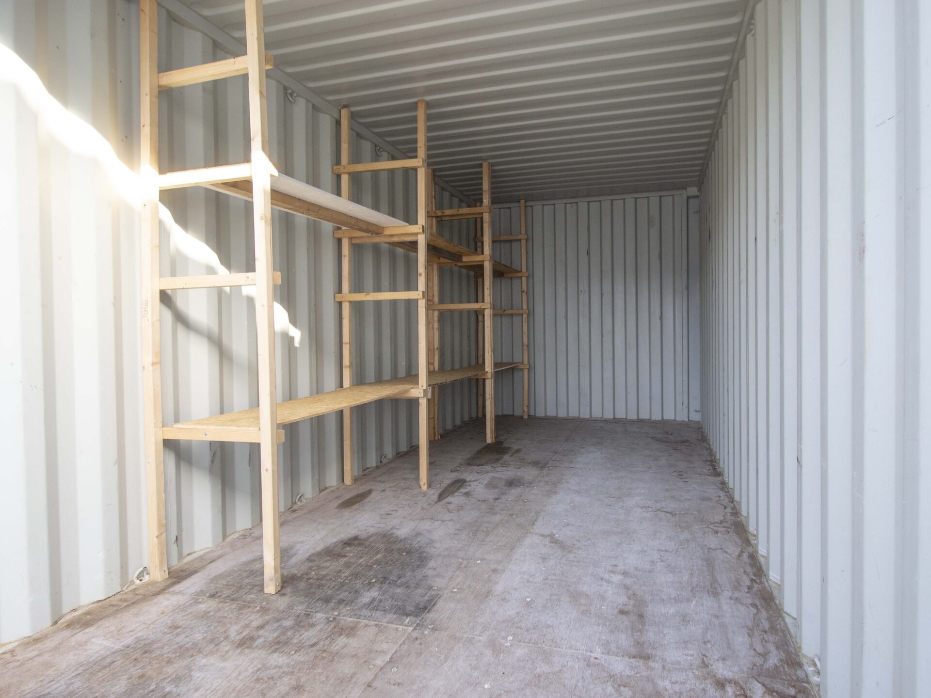 Beg. 20 fots Förrådscontainer - Bild 6