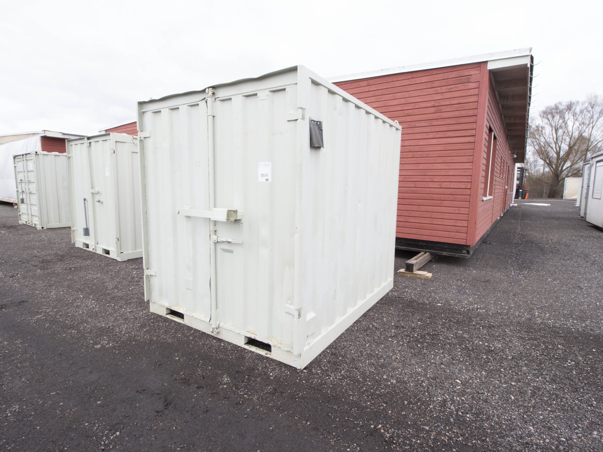 Beg. Förrådscontainer 8 fot