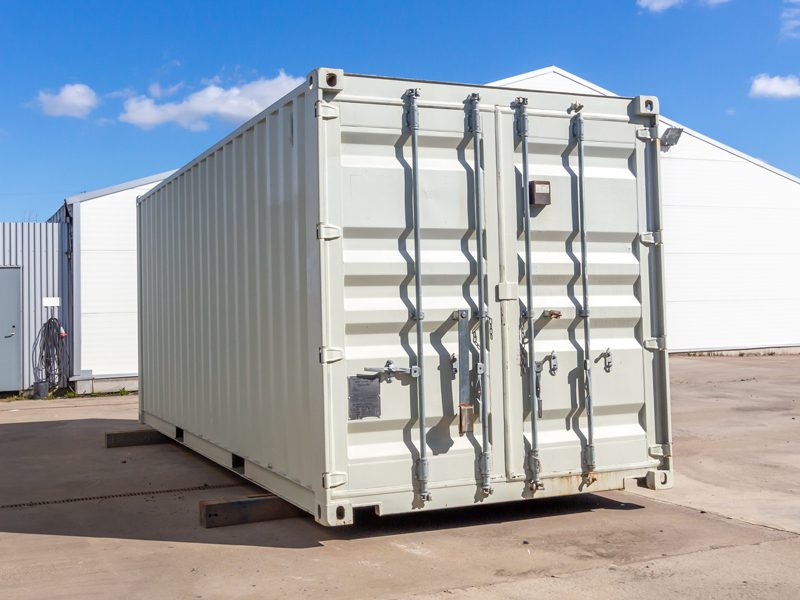 Beg. isolerad 20 fots Förrådscontainer - Bild 3