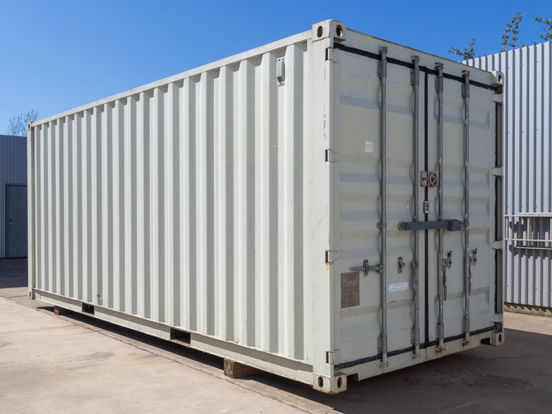 Beg. 20 fots Förrådscontainer