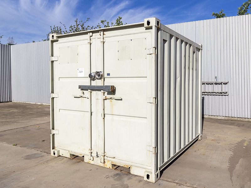 Beg. Isolerad Container 8 fot