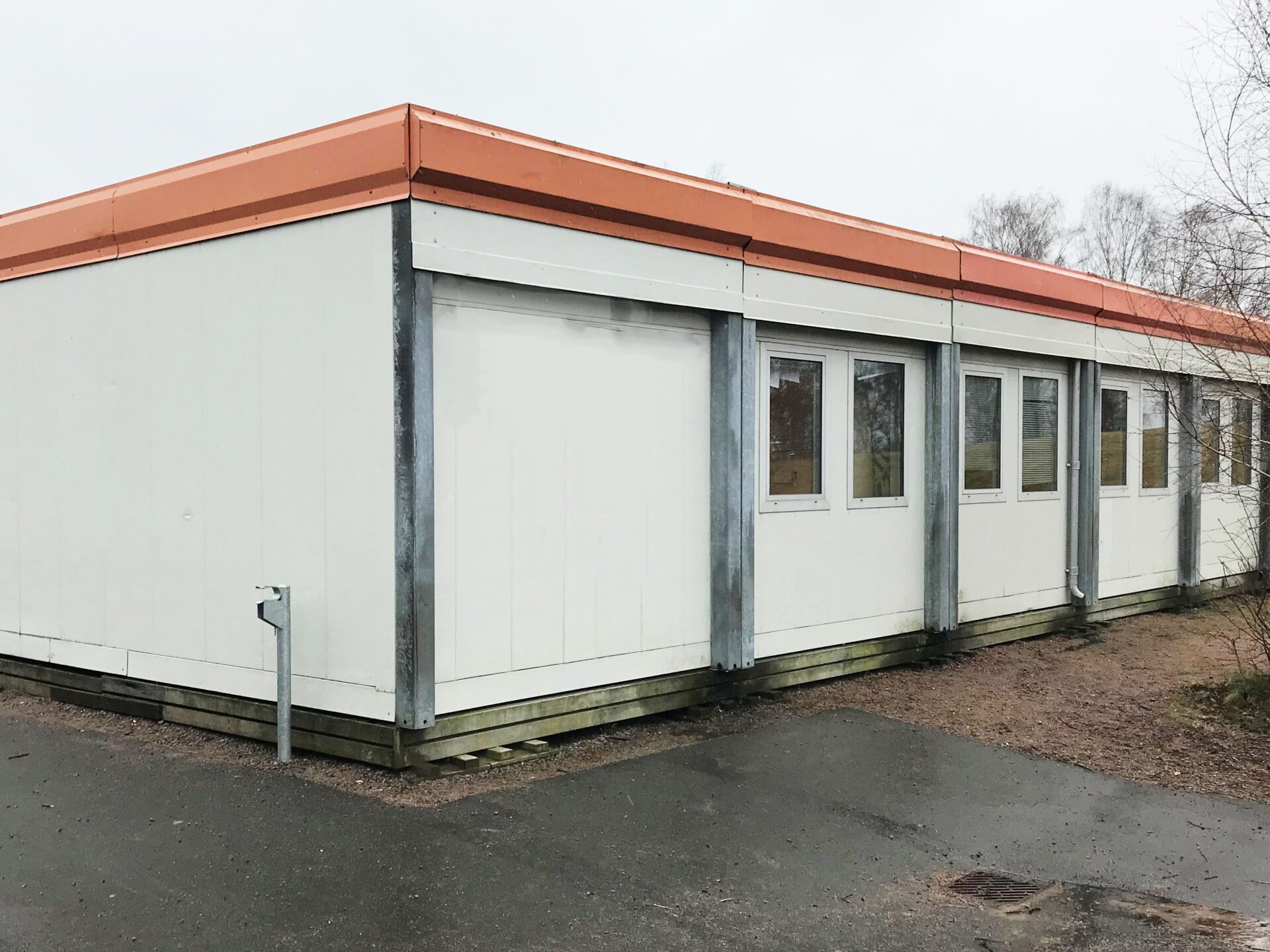 Beg. Modulbyggnad på 125kvm