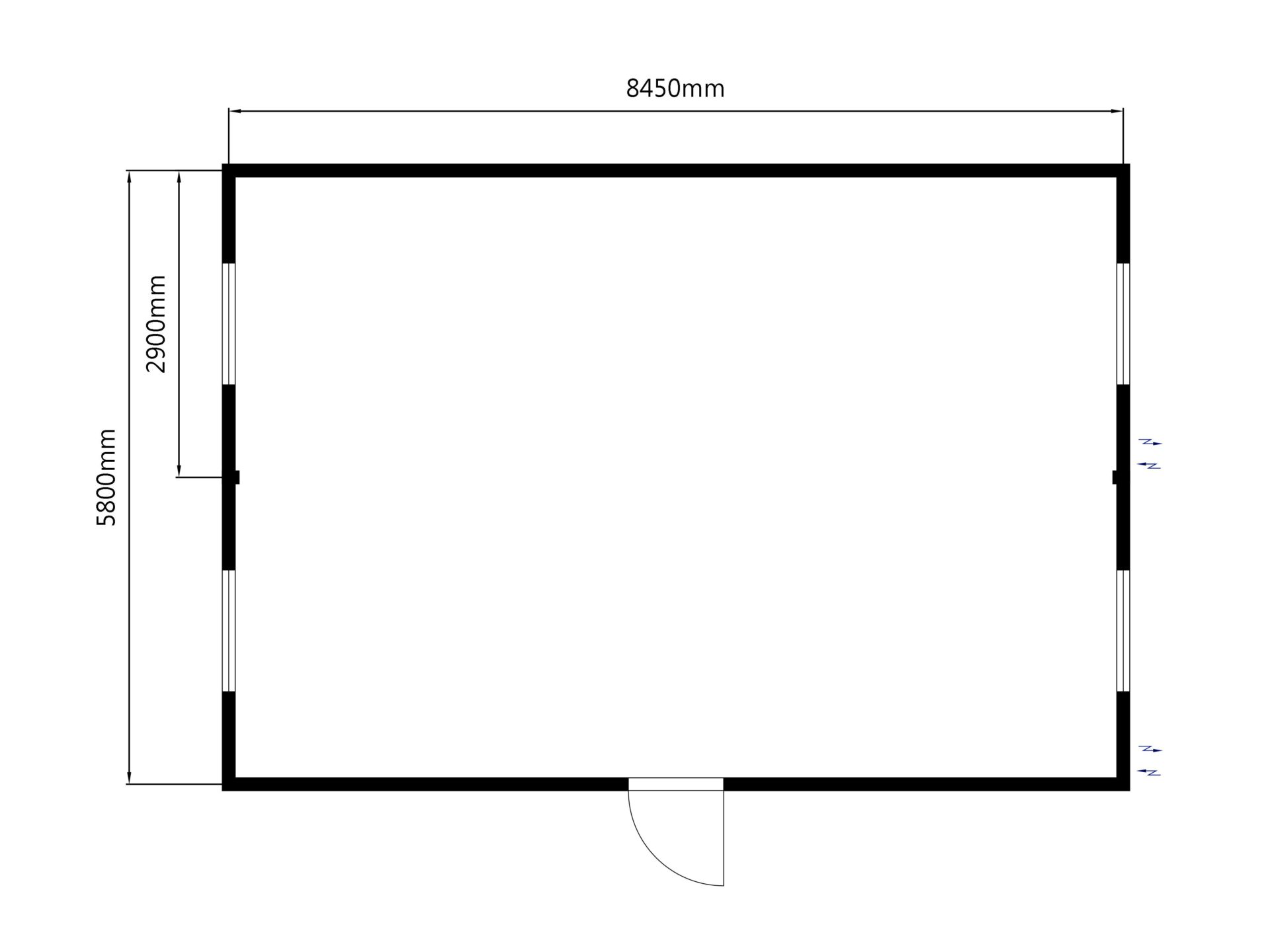 Fabriksrenoverad sal 48 kvm - Bild 6