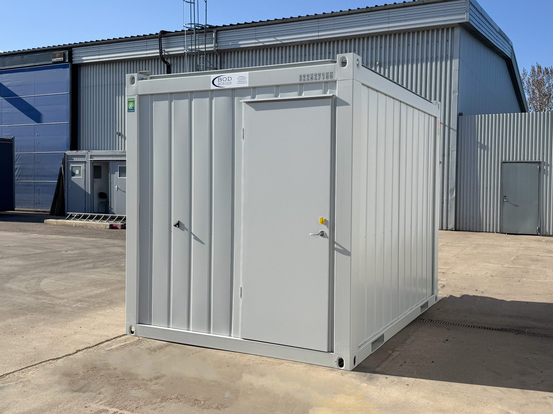 10fot stålmodul med biljettlucka - Bild 5