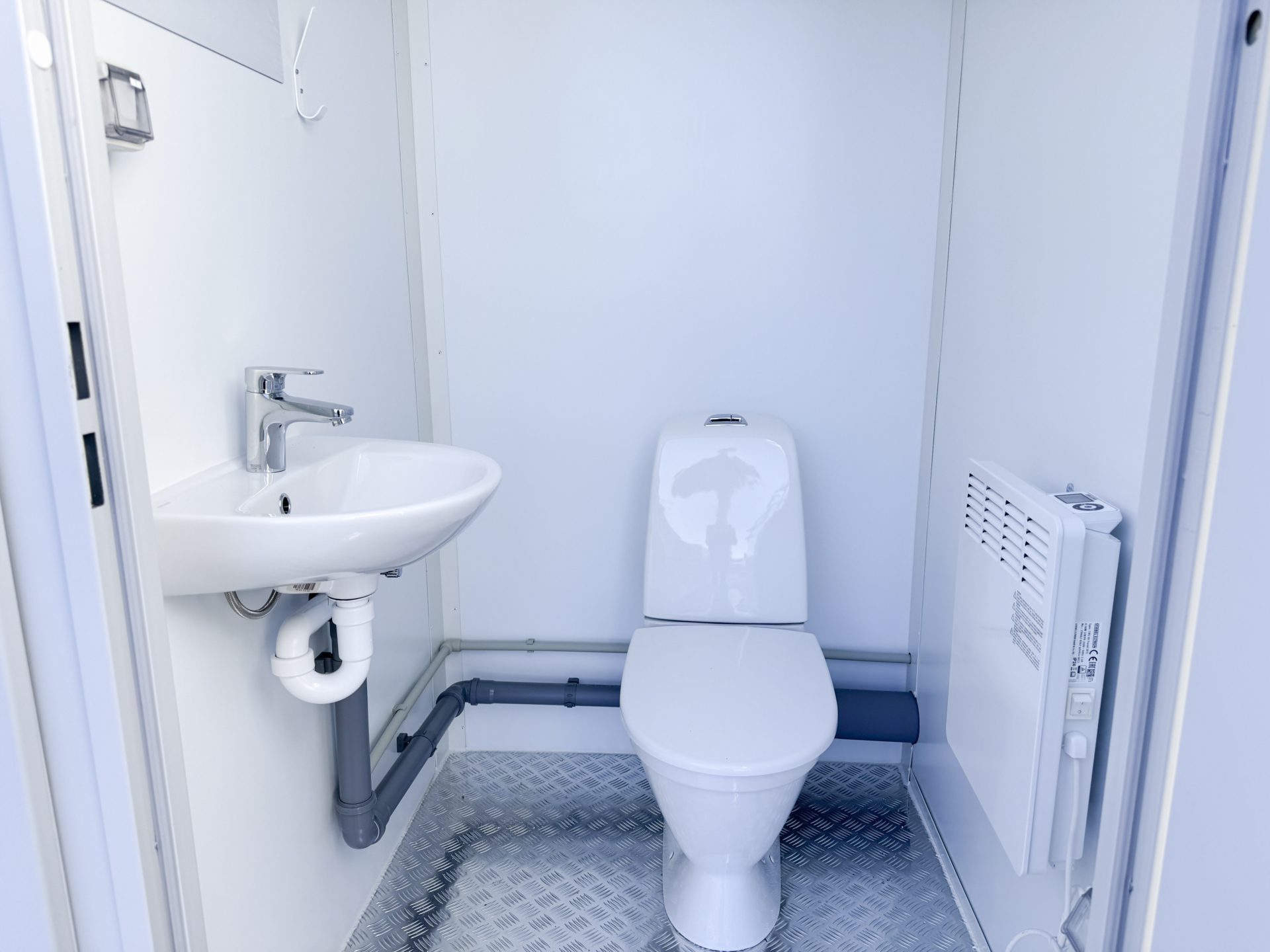 Vattenspolande WC Ljusgrå - Bild 6