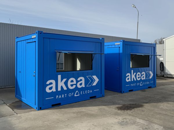 Specialbyggda containrar för evenemang – akea