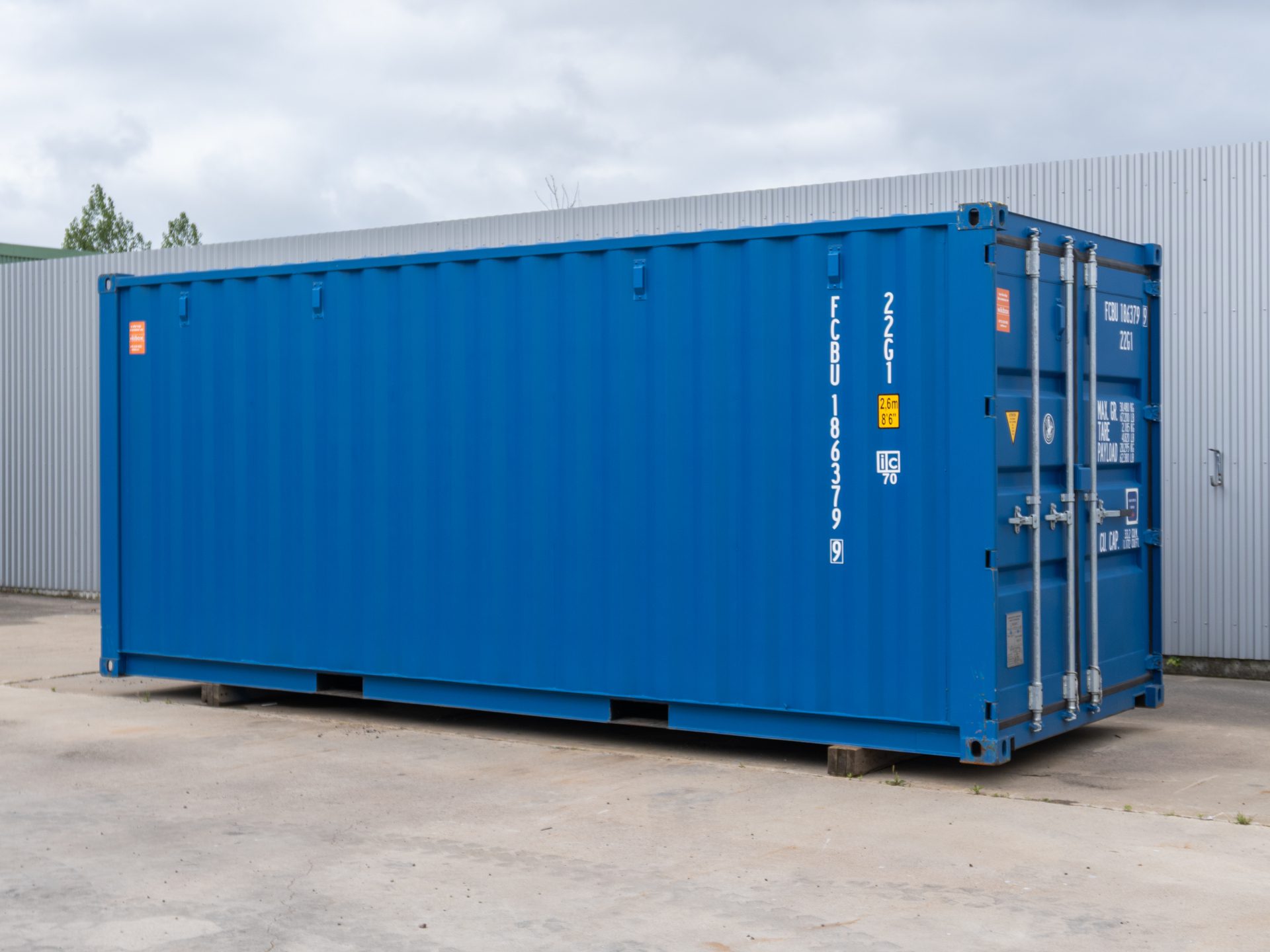 20 fots Förrådscontainer (envägs)