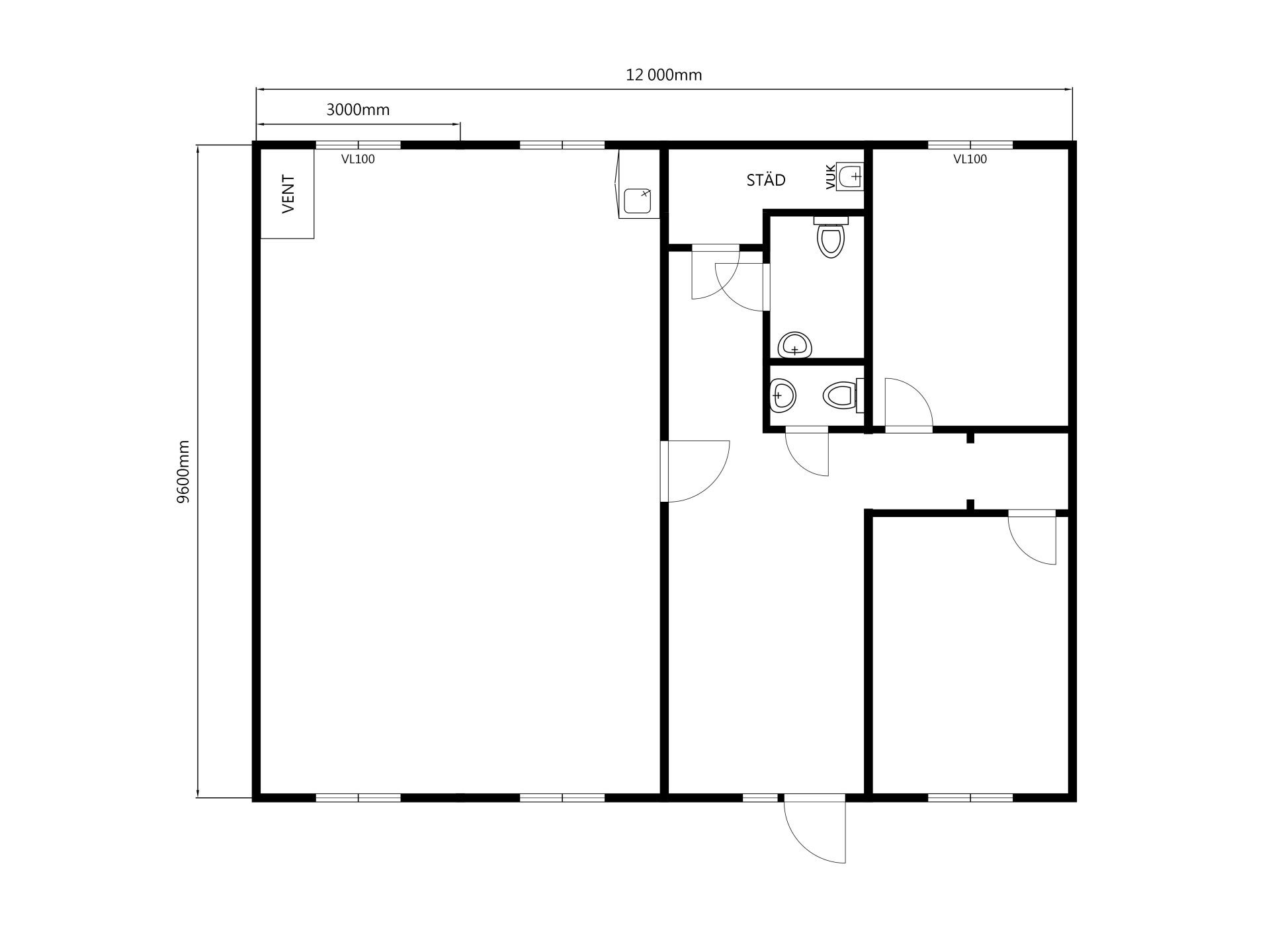 Modulbyggnad 115kvm - Bild 7