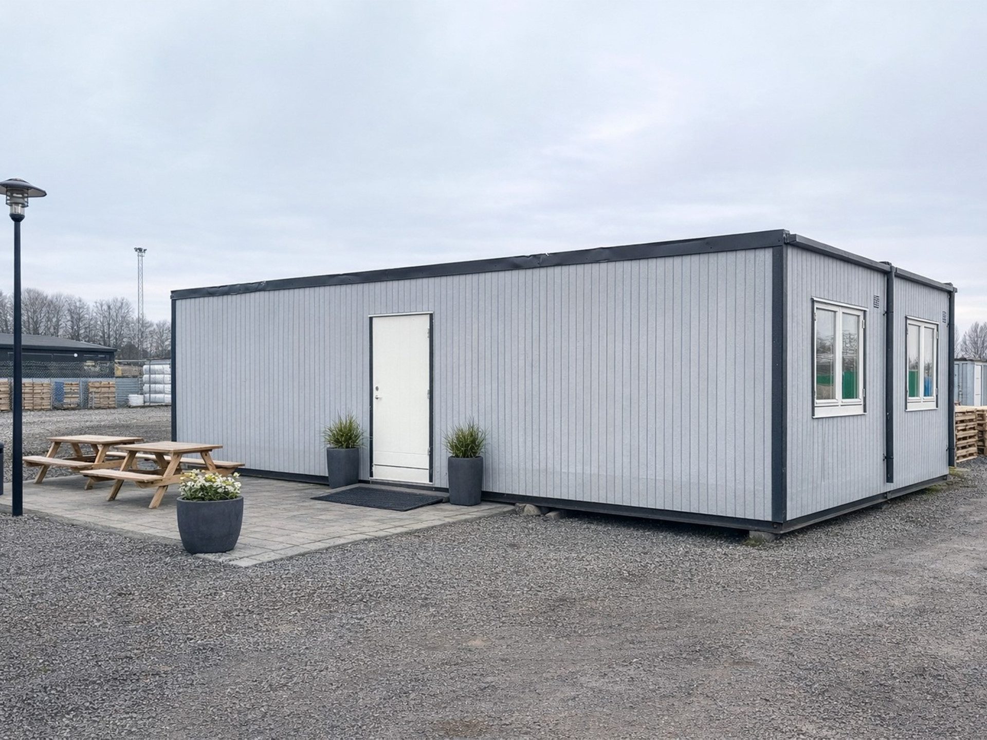 Kontorsuppställning på 57 m²