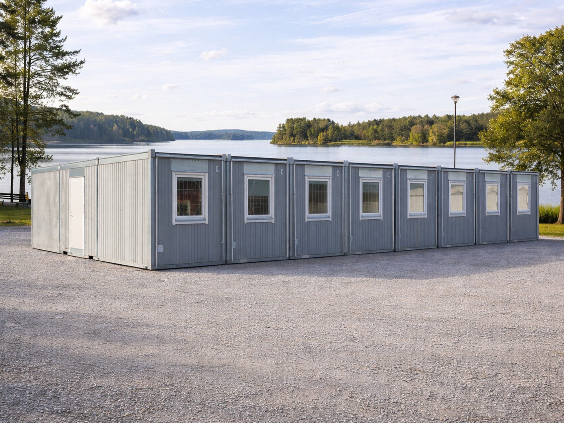 Uppställning Bostadsbodar