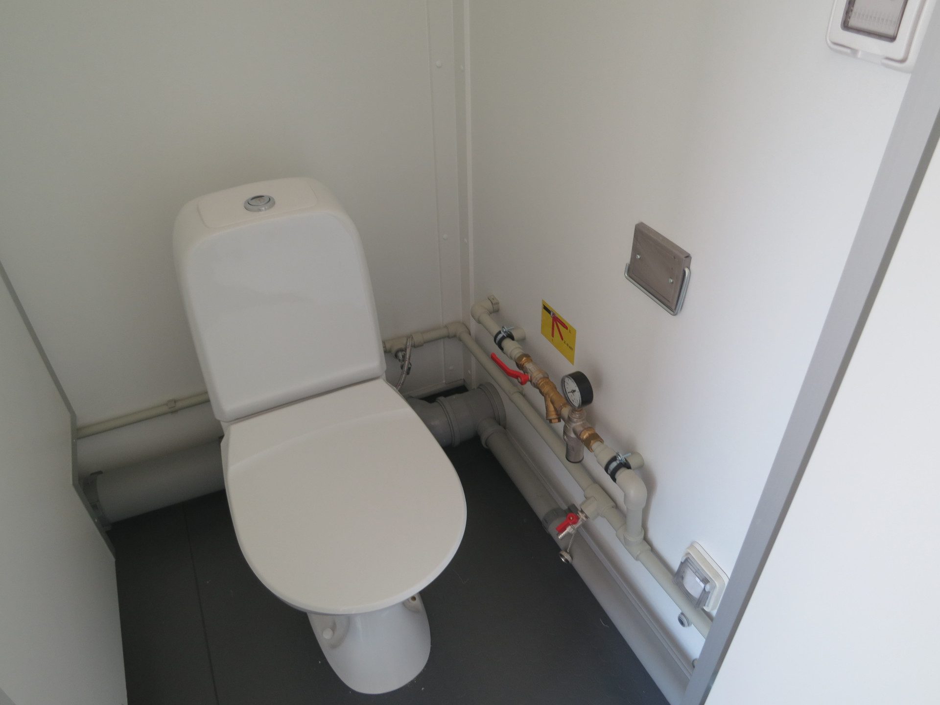 Toalettmodul 10fot Grå - Bild 9