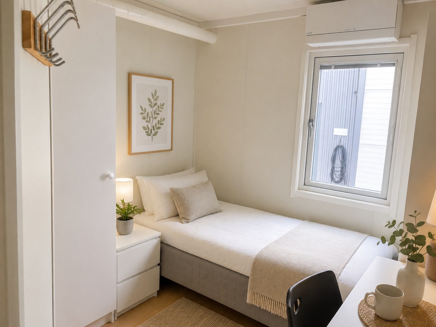 Bostadsmodul, 2 rum med wc & dusch - Bild 5