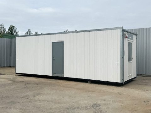 Kontorsbod med en innervägg