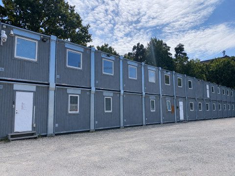 Stort projektkontor i två plan